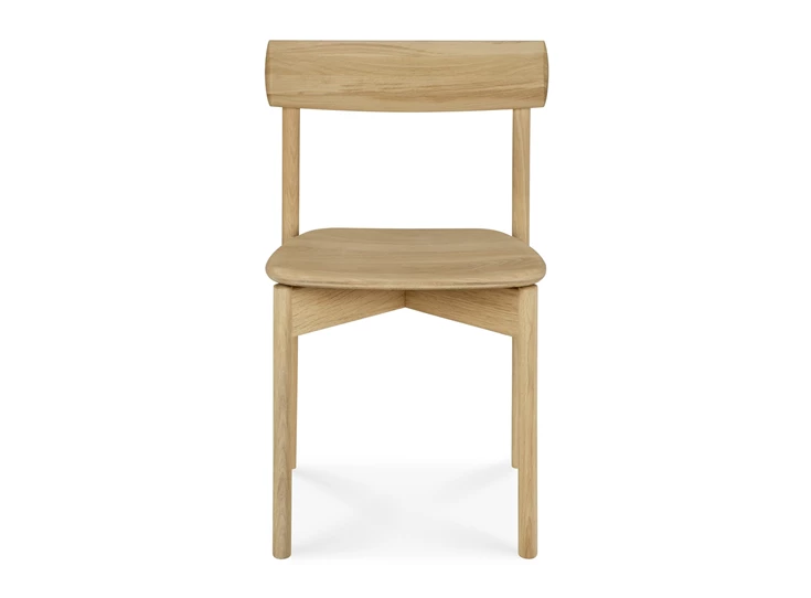 Front Stoel Oak Risu Dining Chair 50078 Ethnicraft