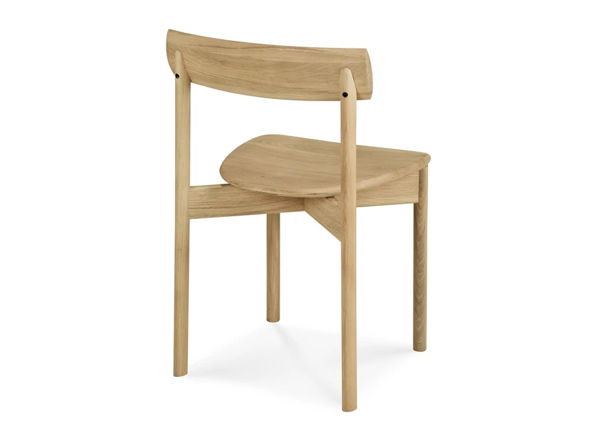 Achterkant Stoel Oak Risu Dining Chair 50078 Ethnicraft