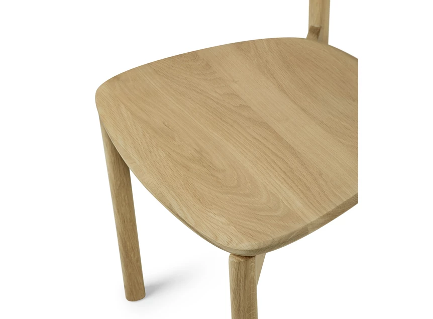 Bovenkant Stoel Oak Risu Dining Chair 50078 Ethnicraft