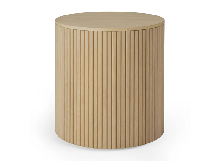 Bijzettafel Oak Roller Max Side Table 50047 Ethnicraft