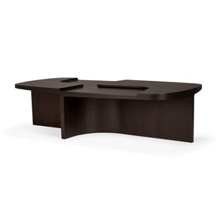 Salontafel Mahogany Brutalist Rose Brown Coffee Table 35161 Ethnicraft