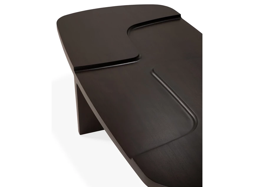 Bovenkant Salontafel Mahogany Brutalist Rose Brown Coffee Table 35161 Ethnicraft