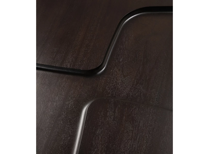 Detail Salontafel Mahogany Brutalist Rose Brown Coffee Table 35161 Ethnicraft