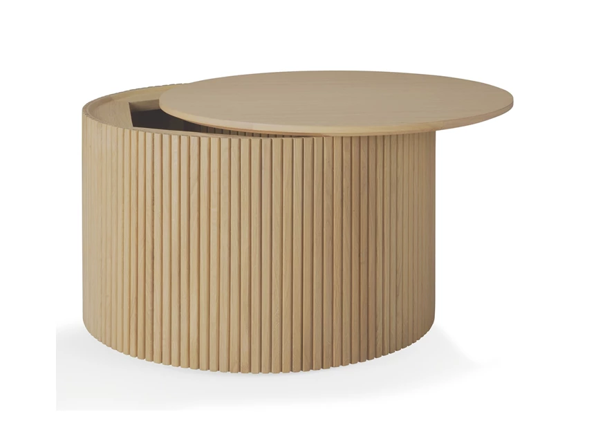 Open Salontafel Oak Roller Max Coffee Table 50045 Ethnicraft