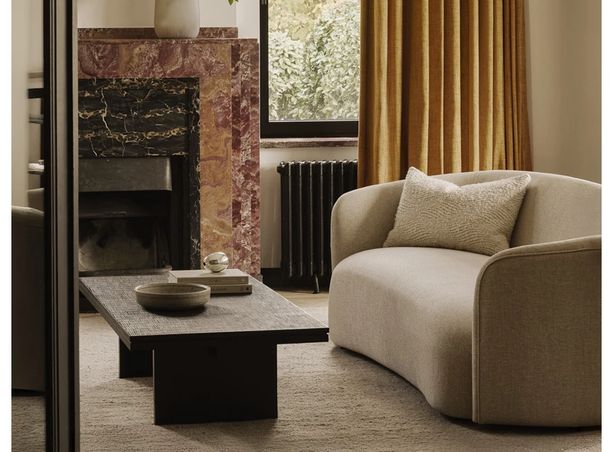 Zijde Salontafel Teak Grooves Off Black Coffee Table 12257 Ethnicraft