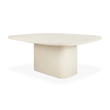 Eettafel Elements Dining Table Pebble Microcement Off White 26426 Ethnicraft