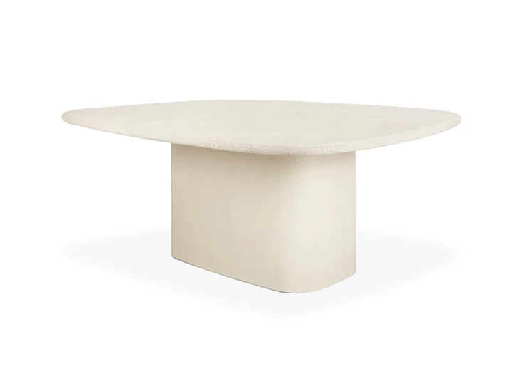 Eettafel Elements Dining Table Pebble Microcement Off White 26426 Ethnicraft