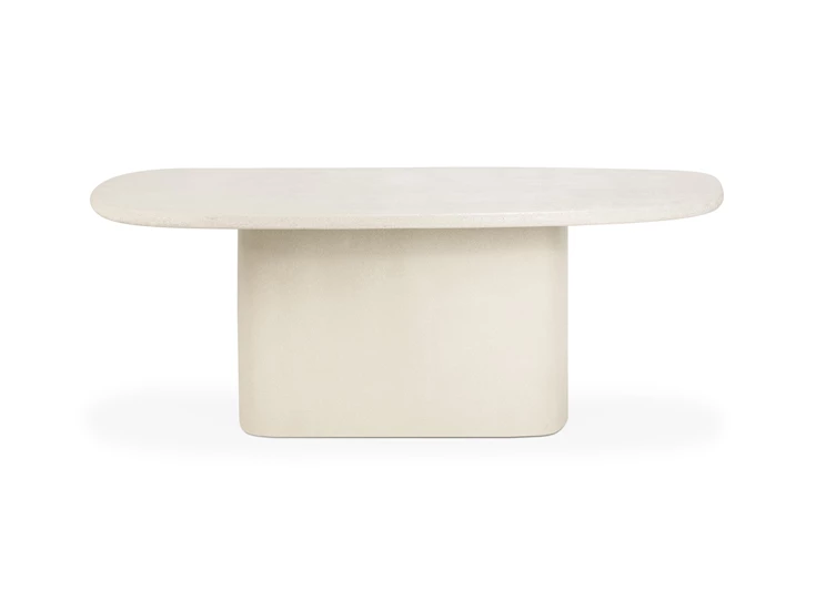 Front Eettafel Elements Dining Table Pebble Microcement Off White 26426 Ethnicraft