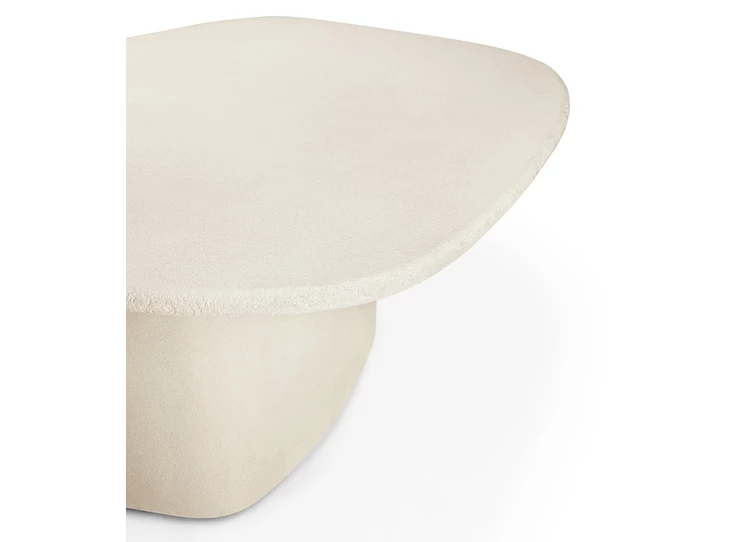 Bovenkant Eettafel Elements Dining Table Pebble Microcement Off White 26426 Ethnicraft
