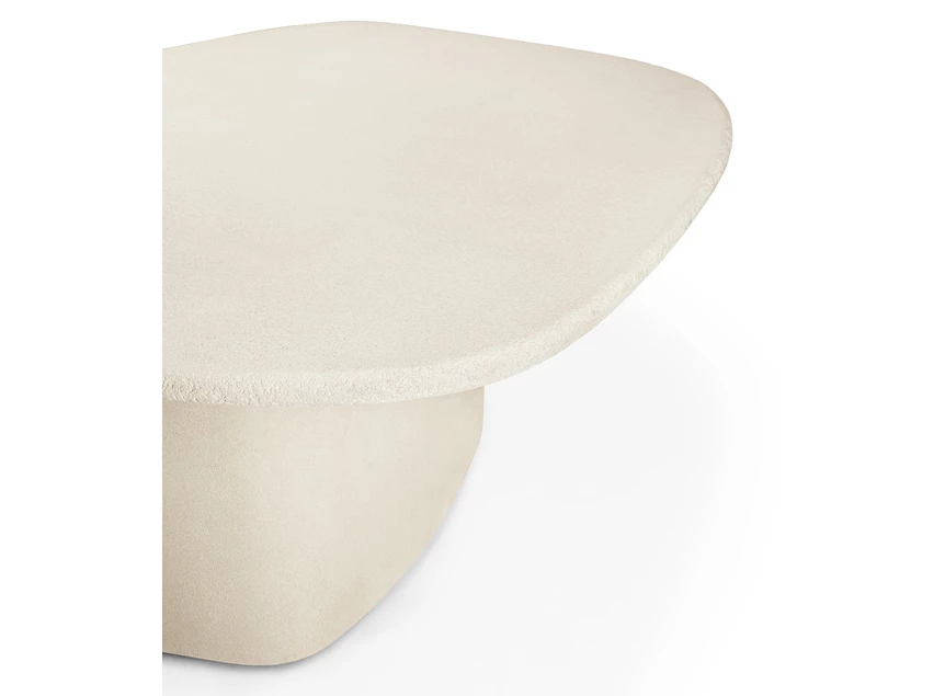 Bovenkant Eettafel Elements Dining Table Pebble Microcement Off White 26426 Ethnicraft