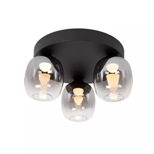 Tamino plafondlamp zwart