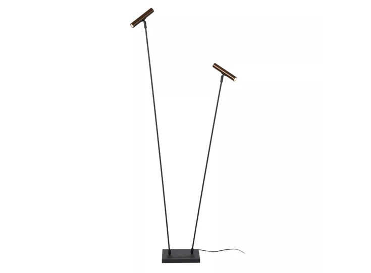 Duarte vloerlamp koffie