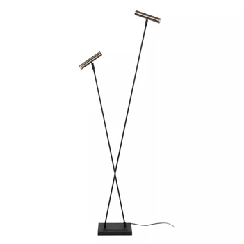 Duarte vloerlamp grijs