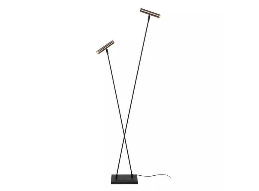 Duarte vloerlamp grijs