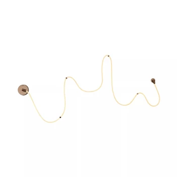 Janderin wandlamp champagne