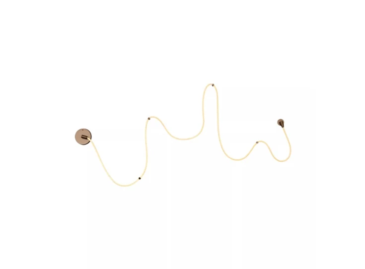 Janderin wandlamp champagne