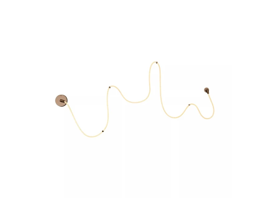 Janderin wandlamp champagne