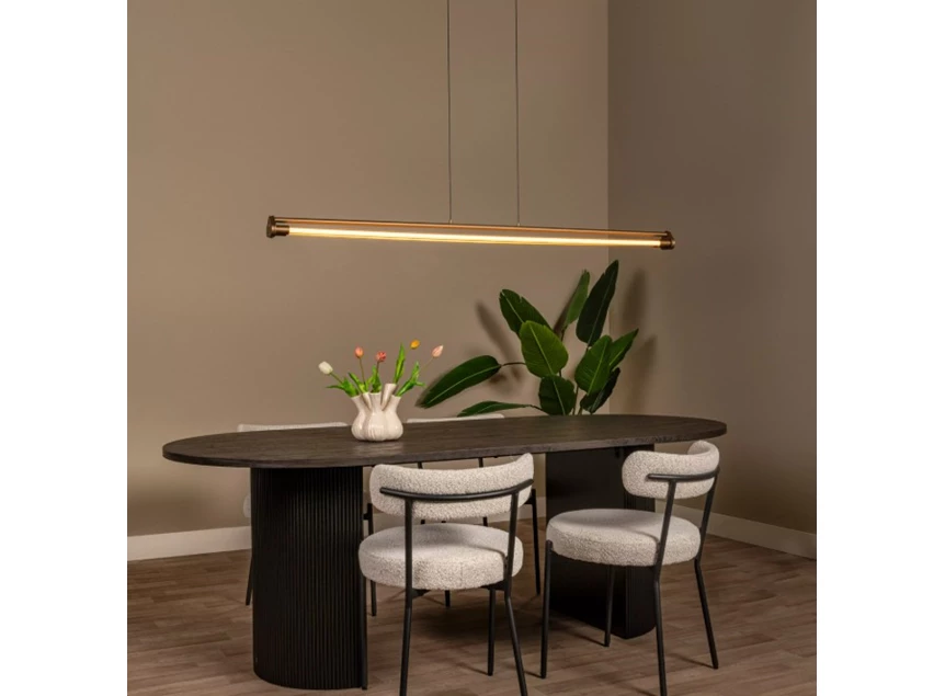 Janderin hanglamp champagne sfeer