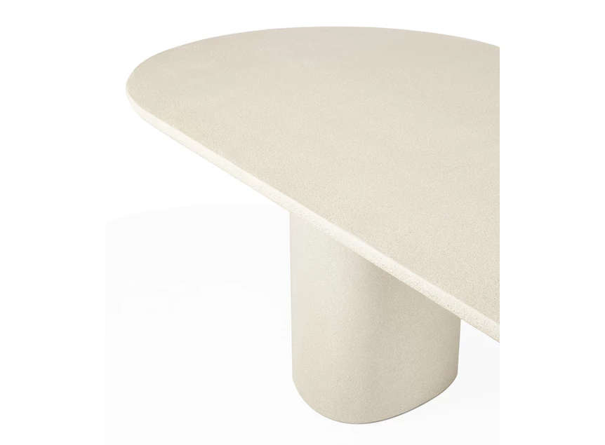 Bovenkant Eettafel Elements Dining Table Oblong Microcement Off White 26427 Ethnicraft