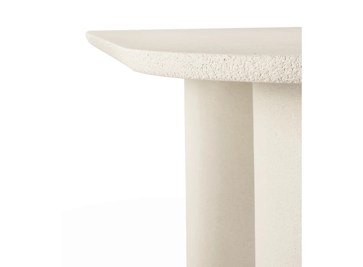 Bladrand Eettafel Elements Dining Table Oblong Microcement Off White 26427 Ethnicraft