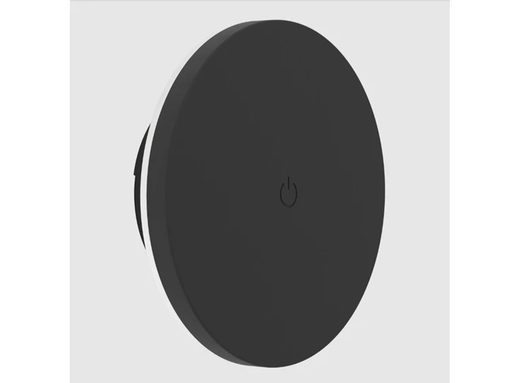 Valgiano wandlamp kunststof zwart