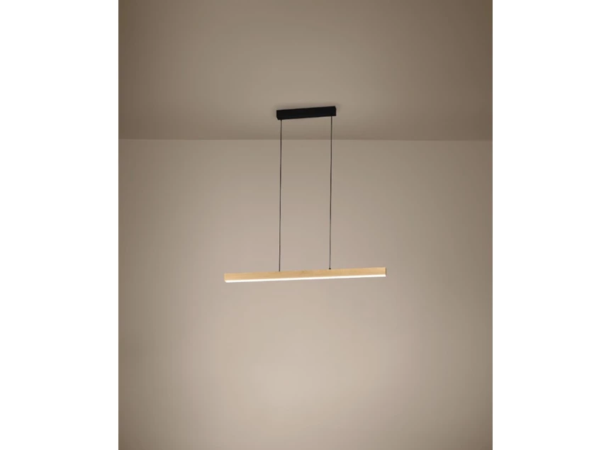Montebuono hanglamp aluminium, staal ingekort