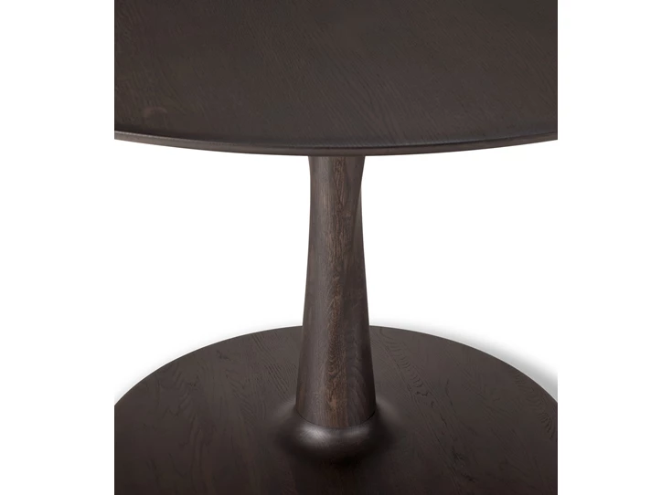 Bovenkant Eettafel Oak Torsion Brown Dining Table 50024 Ethnicraft