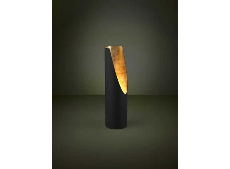 Prebone tafellamp staal zwart sfeer