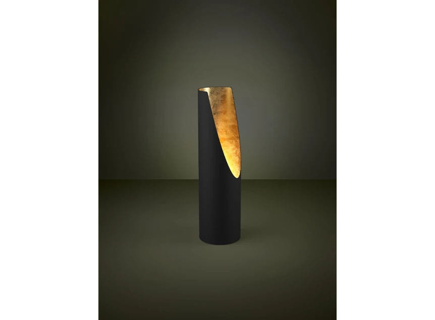 Prebone tafellamp staal zwart sfeer