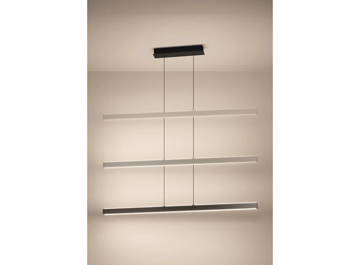Ciggiano hanglamp zwart hoogtes