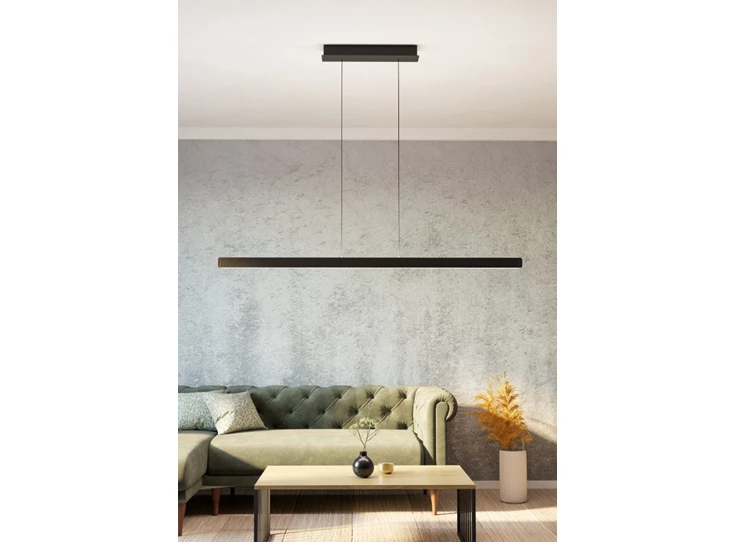 Ciggiano hanglamp zwart sfeer