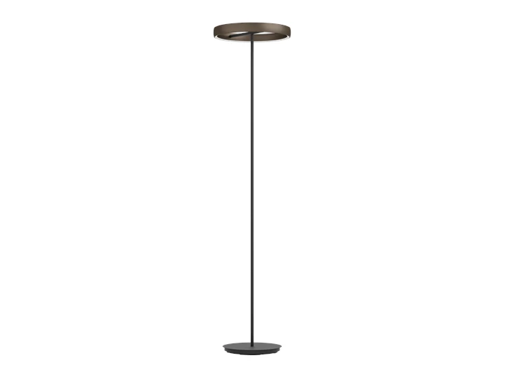 Trabuco staanlamp zwart,bruin