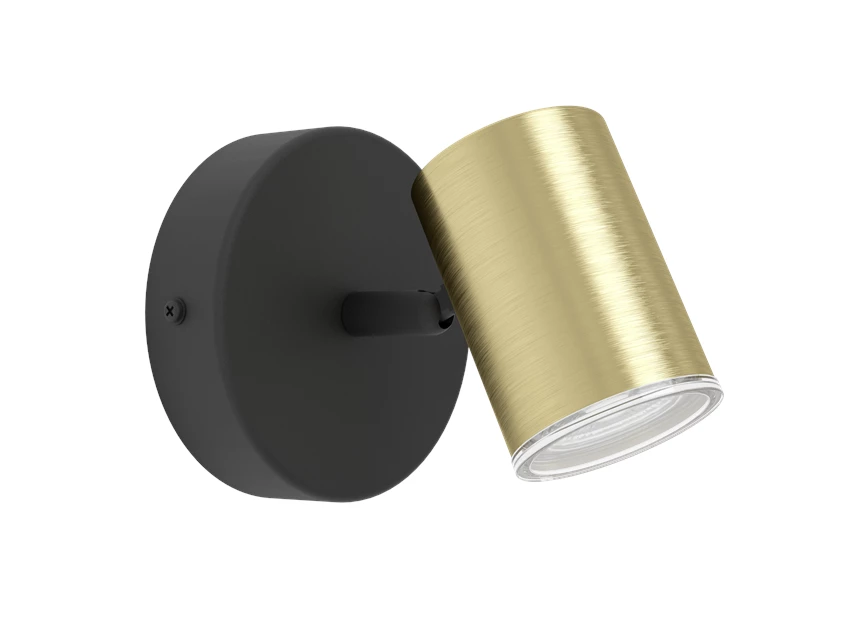 Consuma 1 spot 1l staal zwart, goud