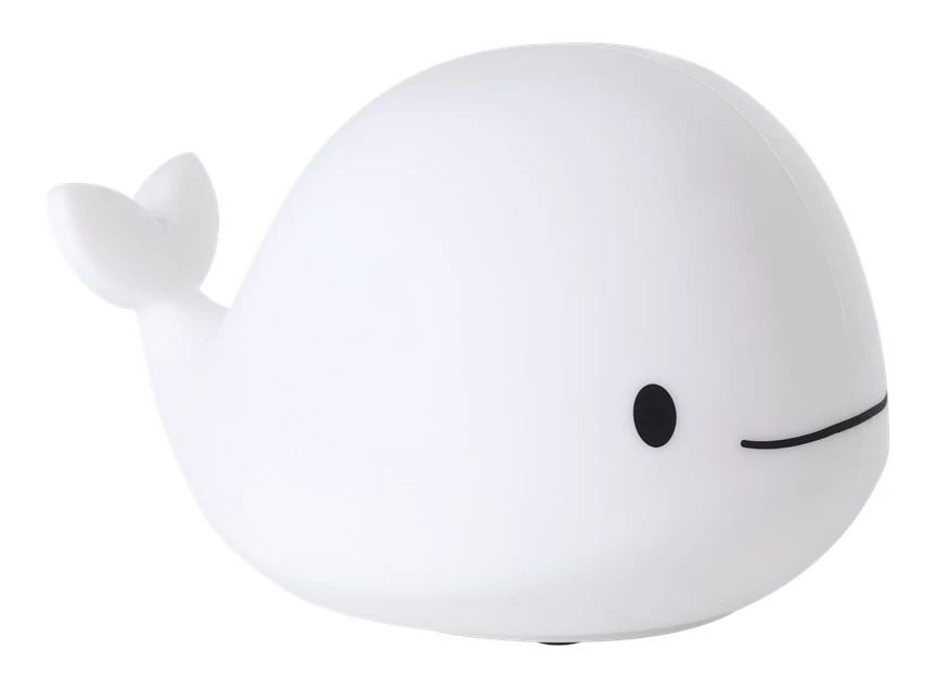 Castellino tafellamp walvis kunststof wit