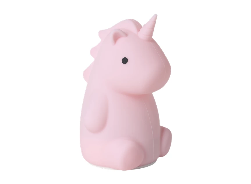 Castellino tafellamp unicorn kunststof roos
