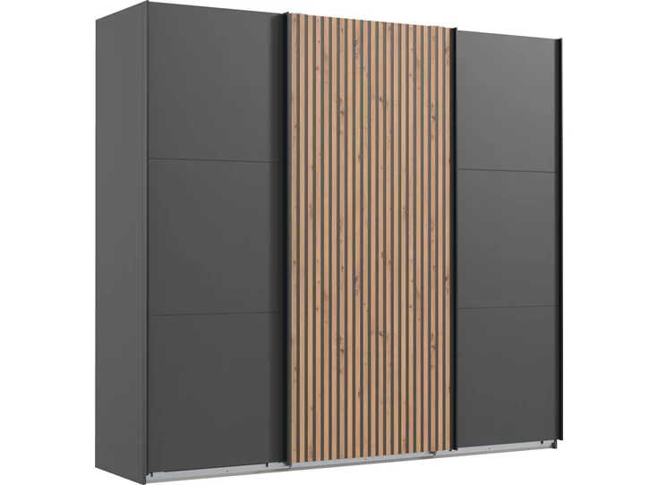 Schuifdeurkast Andora 3 deuren 250 blanco