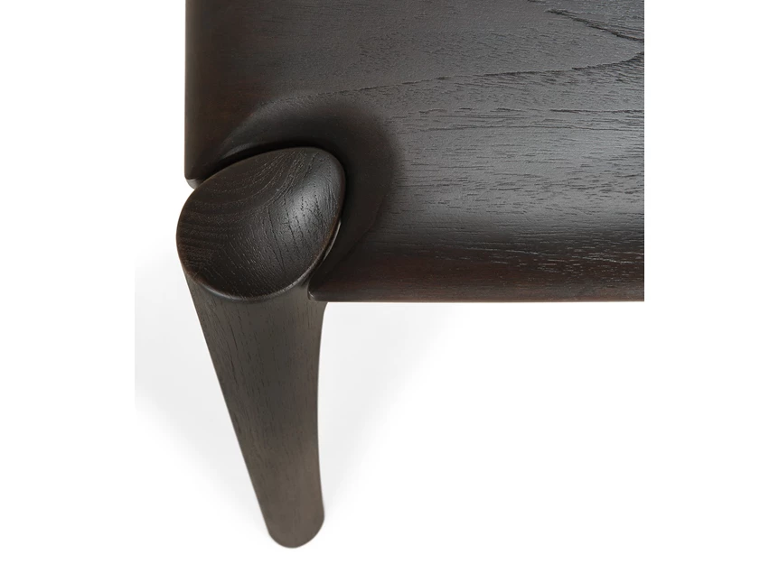 Detail Eettafel Teak Pi Dark Brown Dining Table 11582 Ethnicraft