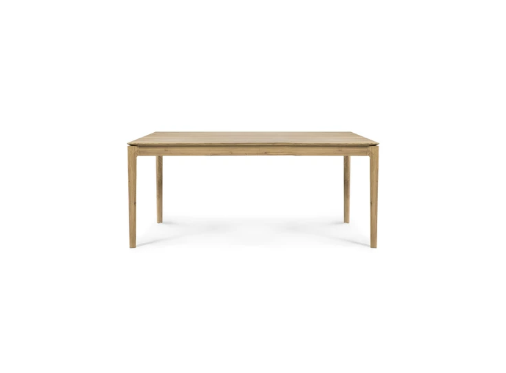 Front Verlengbare tafel Oak Bok Varnished Extendable Dining Table 55209 Ethnicraft