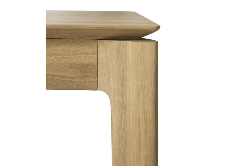 Zijde Verlengbare tafel Oak Bok Varnished Extendable Dining Table 55209 Ethnicraft