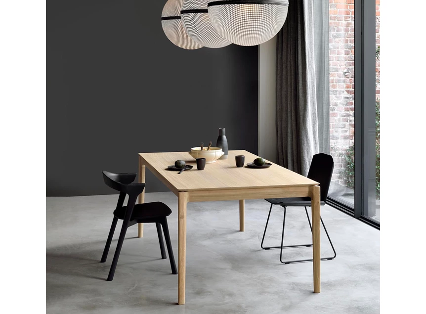 Sfeerfoto Verlengbare tafel Oak Bok Varnished Extendable Dining Table 55209 Ethnicraft