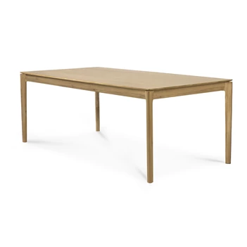 Tafel Oak Bok Varnished Dining Table 55202 Ethnicraft