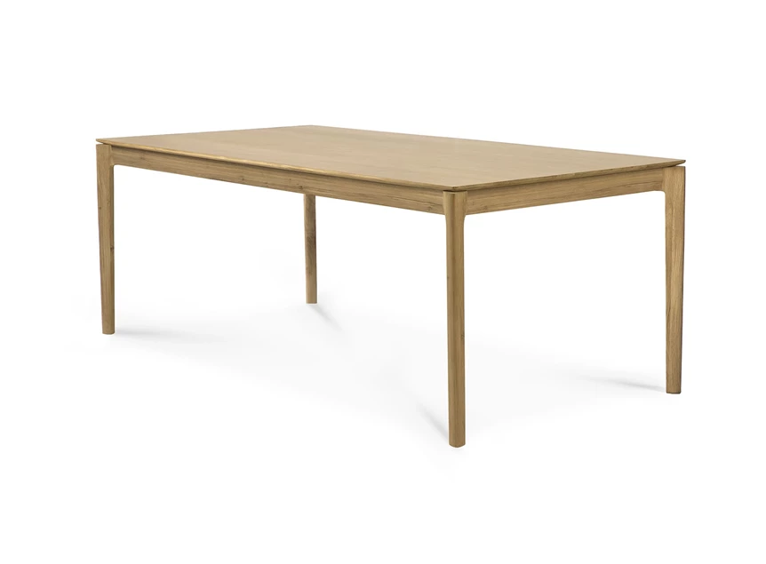 Tafel Oak Bok Varnished Dining Table 55202 Ethnicraft
