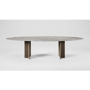 Eettafel Pulse ovaal Elyps Xeramica keramiek Joli