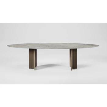 Eettafel Pulse ovaal Elyps Xeramica keramiek Joli