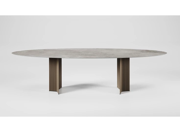 Eettafel Pulse ovaal Elyps Xeramica keramiek Joli