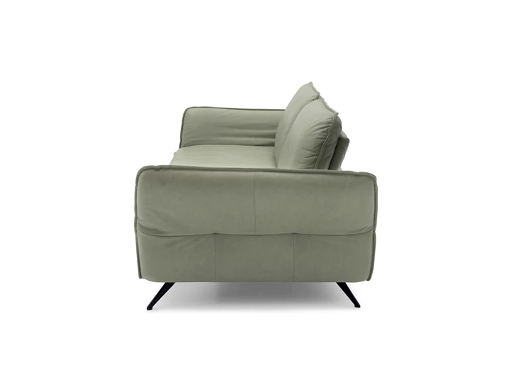 Zijkant Canapé 3-zit NL 85 Salon MR 2340 leder Musterring Willi Schillig