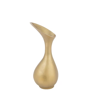 Vaas Olivia aluminium goud M