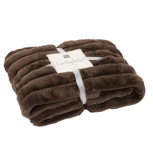 Plaid corduroy polyester choco