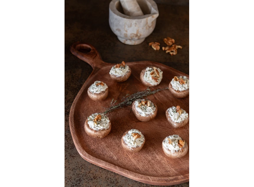 Snijplank goa mangohout bruin L sfeer