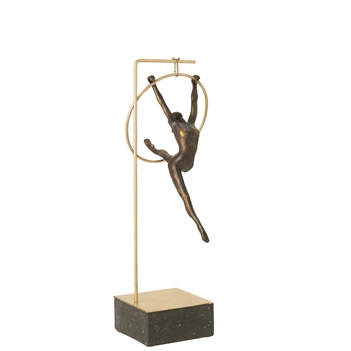 Gymnast hoepel beta hars zwart/goud